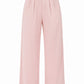Stoffhose mit Bund-Detail rosé, Gr. 36-42