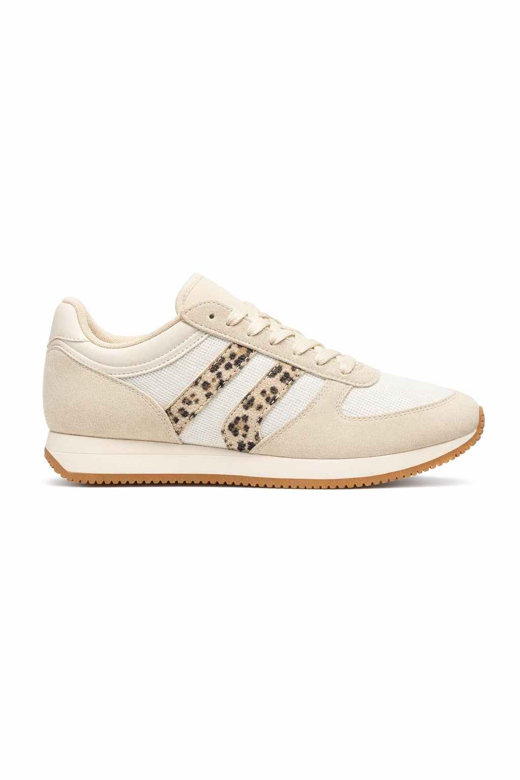 Sneaker mit Leo-Detail,  Gr. 36-41