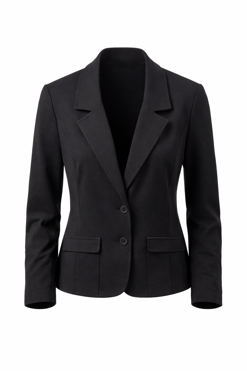 Blazer Klassisch Chic schwarz, Gr. 36-44