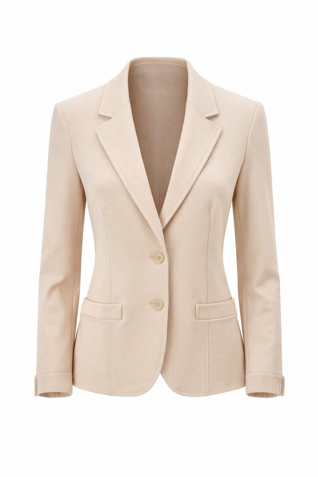 Blazer Klassisch Chic beige, Gr. 36-44