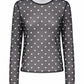 Mesh Shirt „Heart Love“, Gr. 34-40