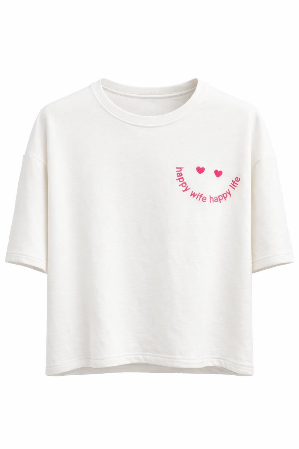 Shirt mit Statement-Print, Gr. 36-42