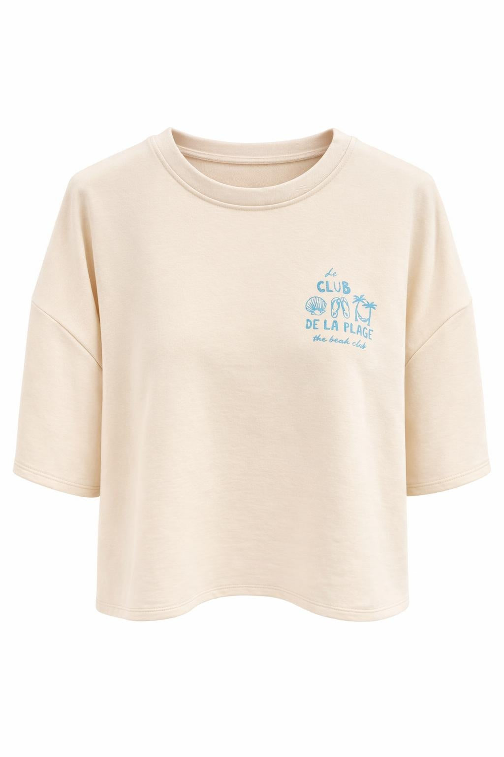 Beach Club Shirt mit Rückenprint, Gr. 38-44
