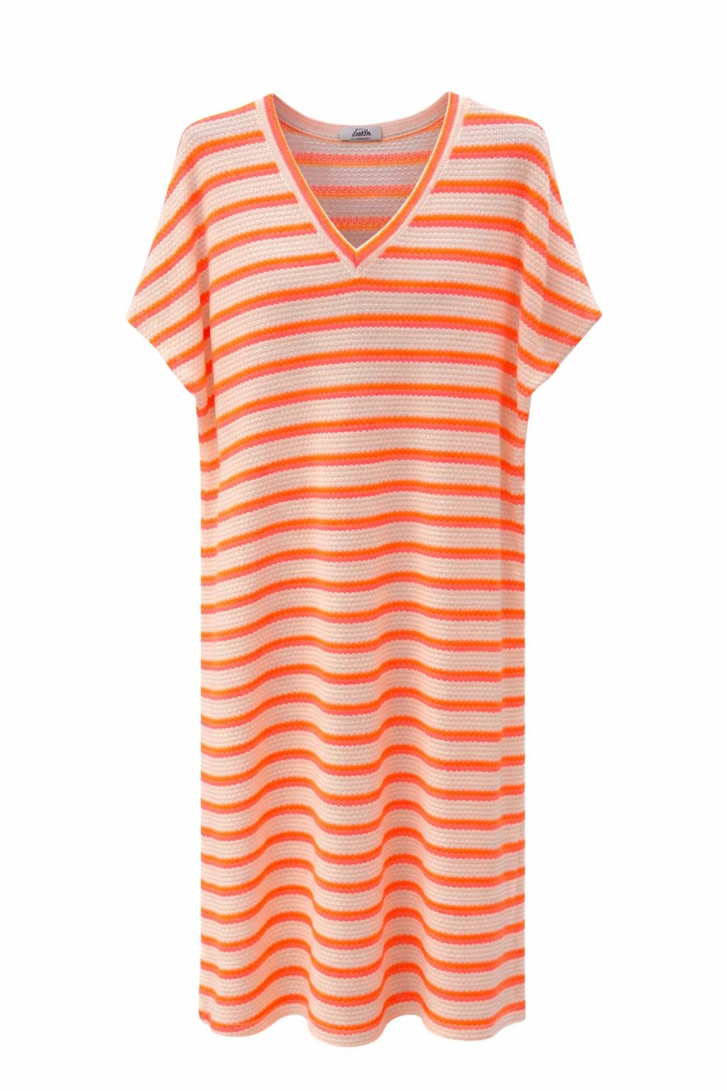 Feinstrick-Kleid "Neon Stripes", Gr. 38-44