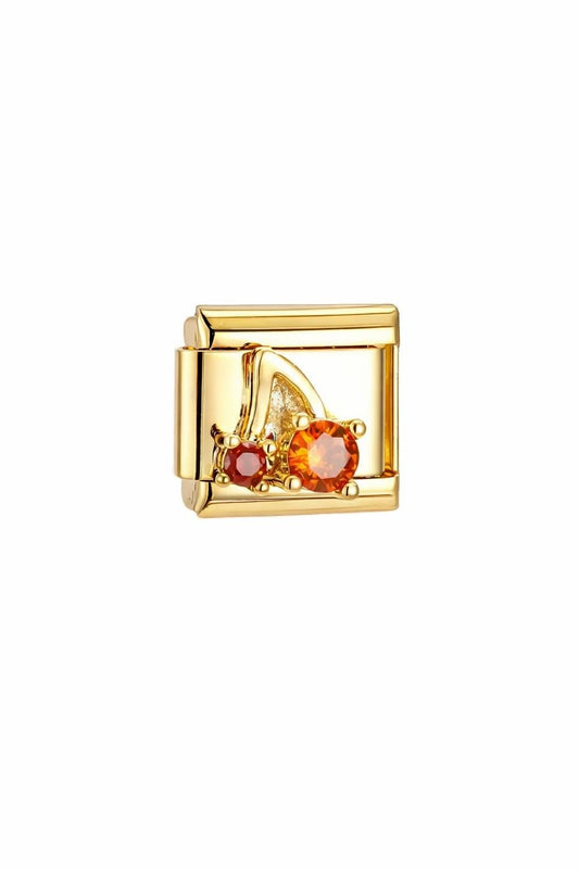 Charm Kirschen mit Strassdetails
