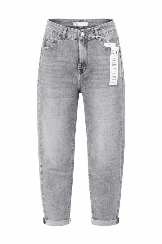 Balloon Fit Jeans grau, Gr. 34-42