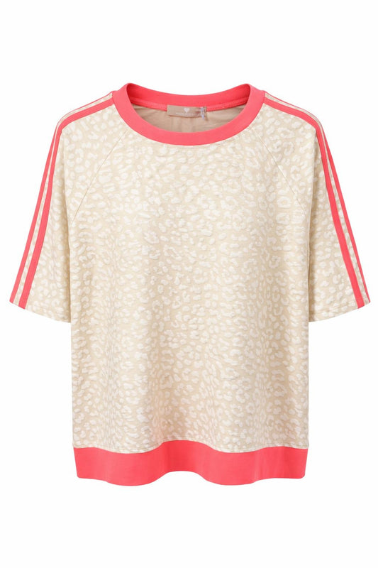 Leo-Shirt mit Kontrastdetails, Gr. 34-42