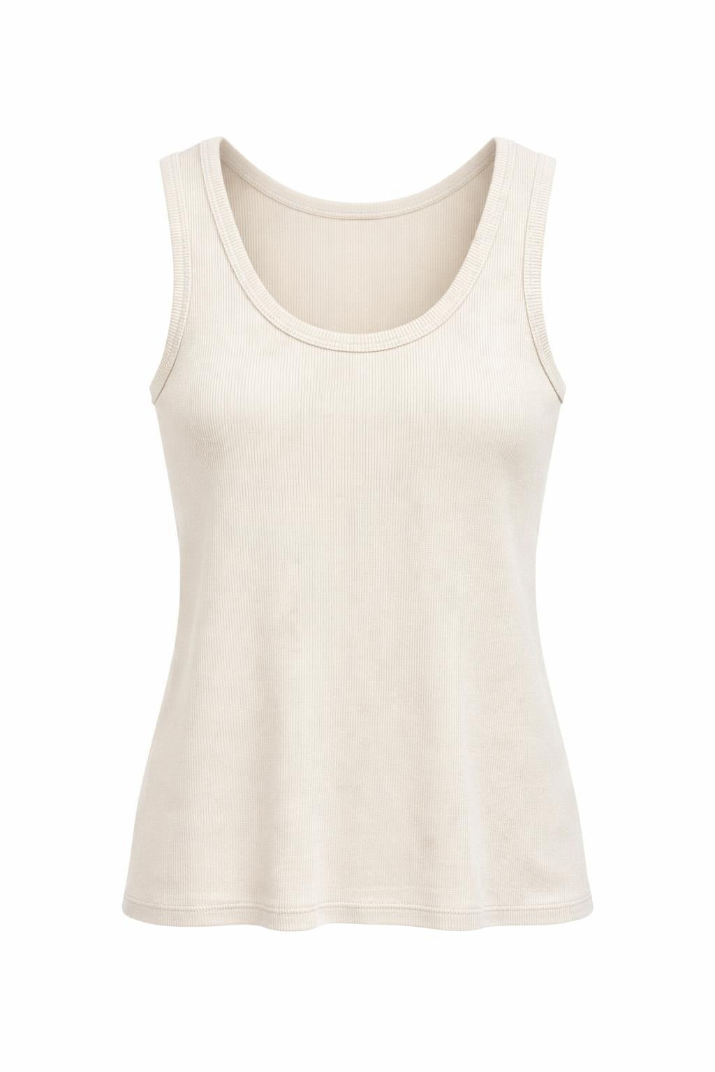 Basic Top beige, Gr. 34-42