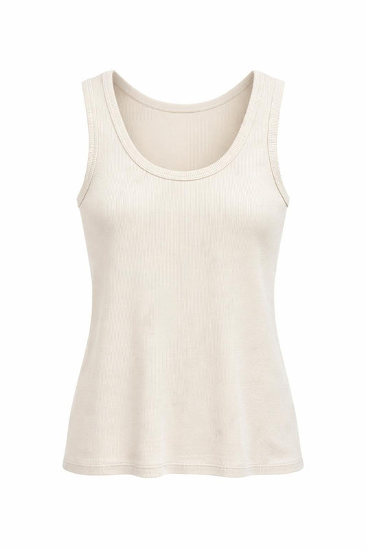 Basic Top beige, Gr. 34-42