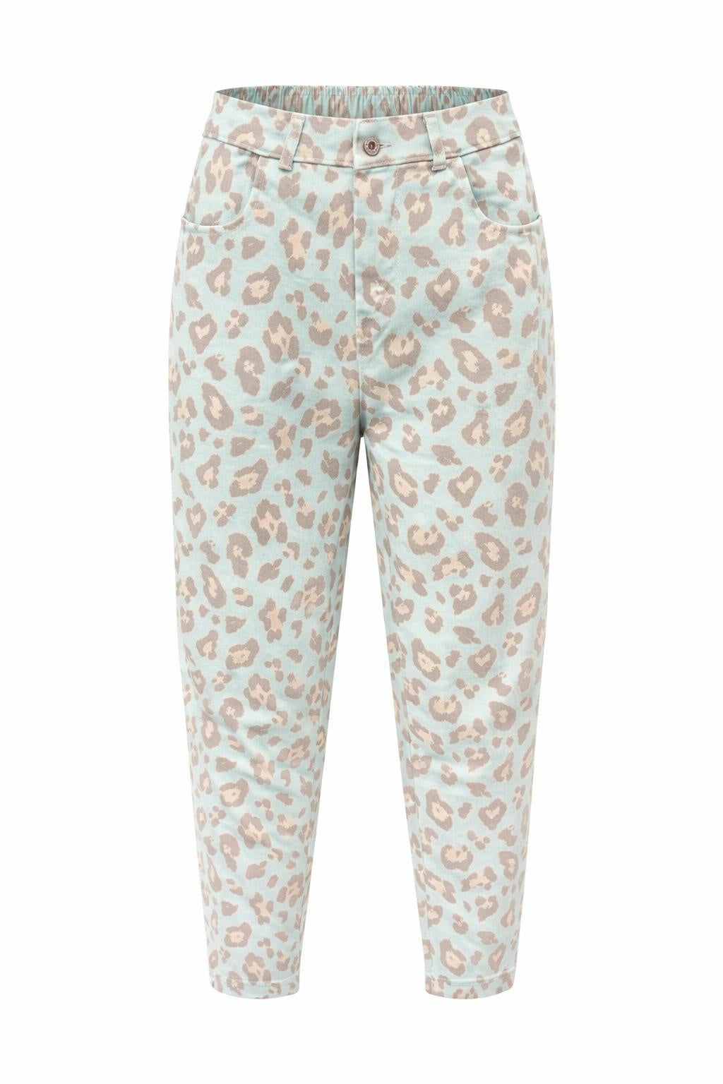 Leo Balloon Jeans türkis, Gr. 36-42