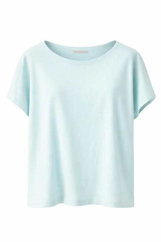 Basic Shirt türkis, Gr. 38-44