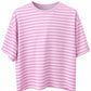Shirt "Stripes "rosa/flieder", Gr. 36-44