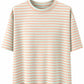 Shirt "Stripes "mint/orange", Gr. 36-44