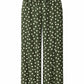 Sommerhose Polka dots oliv, Gr. 36-44