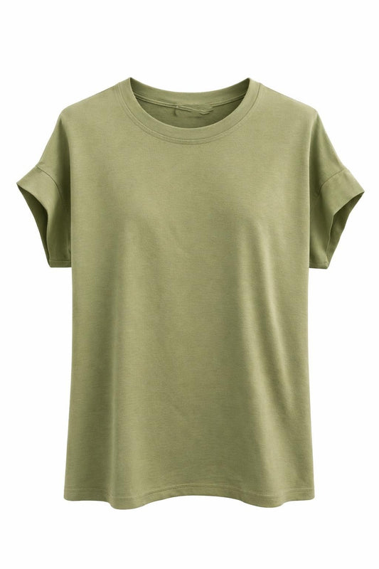 Shirt „Everyday Basic“ oliv, Gr. 36-42