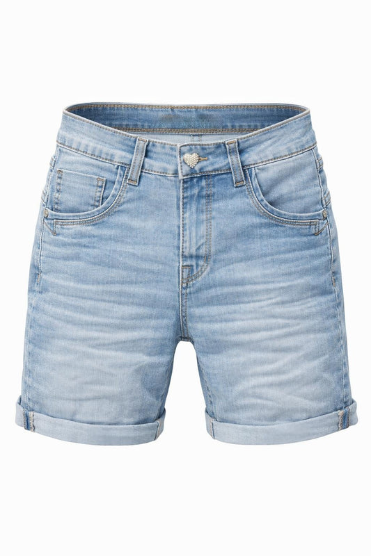 Jeans-Shorts „Herzstück“, Gr. 36-44