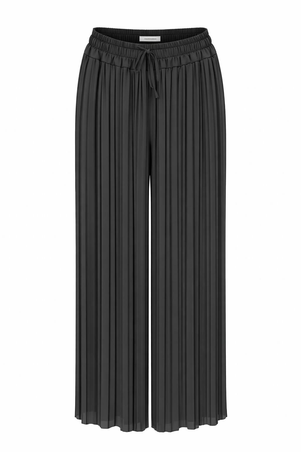 Plissee-Hose schwarz, Gr . 36-44