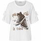 Shirt Sneaker Love weiß, Gr. 38-44
