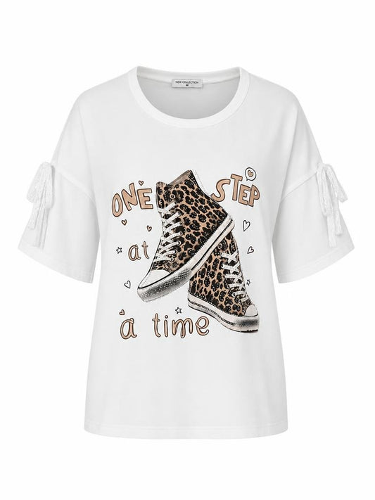 Shirt Sneaker Love weiß, Gr. 38-44