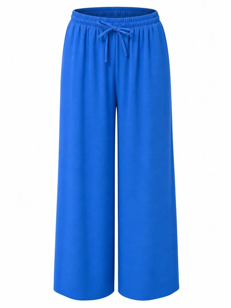 Sommerhose royalblau, Gr. 36-44