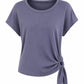 Shirt Side Knot blau, Gr. 34-38