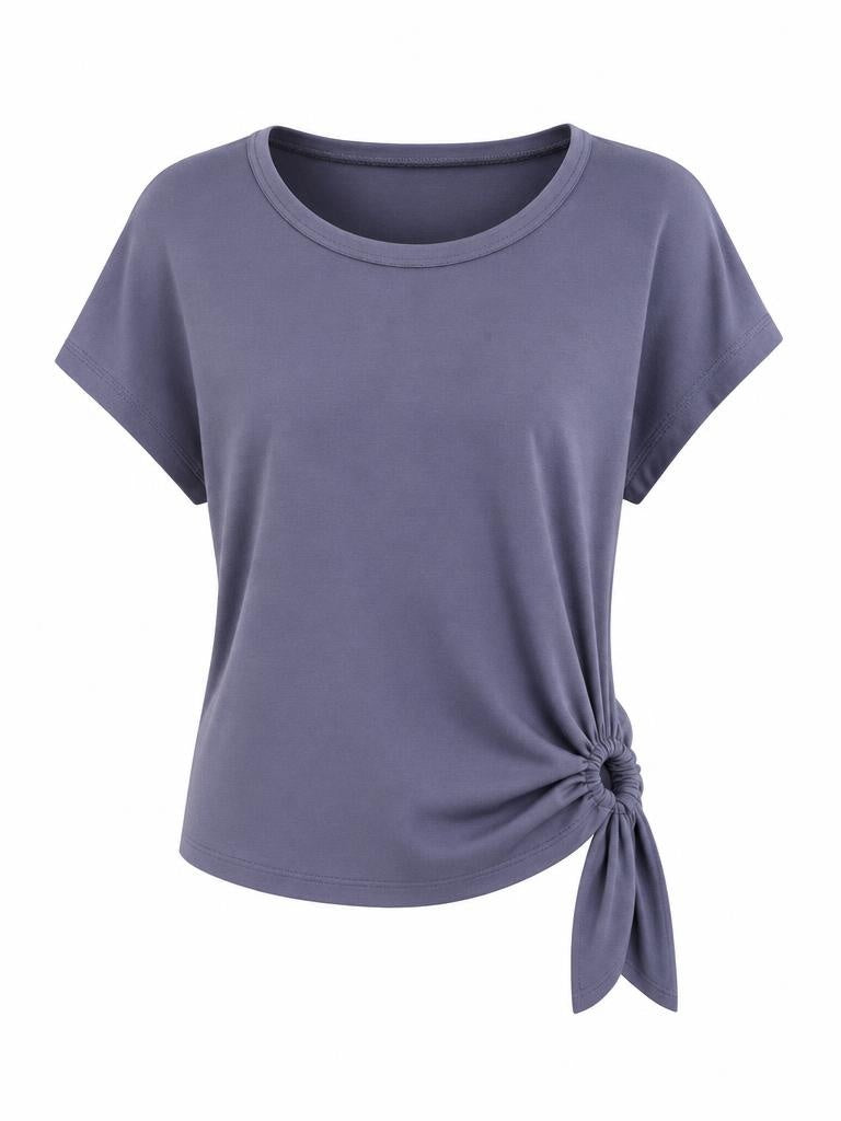 Shirt Side Knot blau, Gr. 34-38