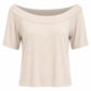 Shirt "Carmen Chic" beige, Gr. 34-38