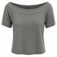 Shirt "Carmen Chic" schwarz, Gr. 34-38