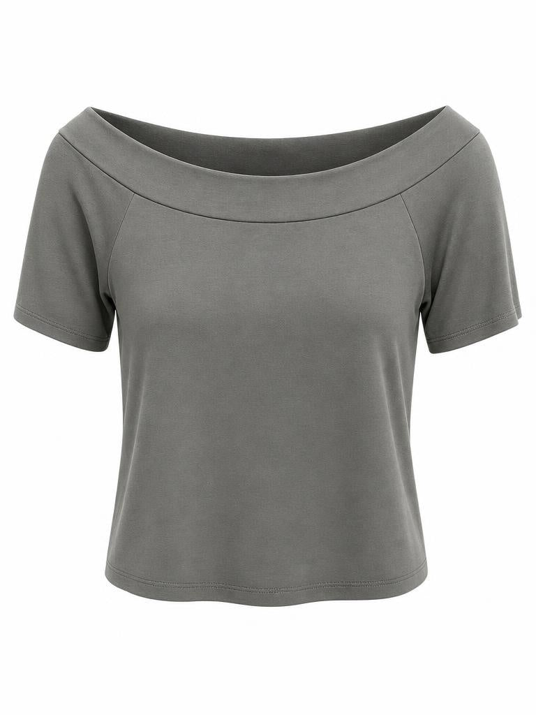 Shirt "Carmen Chic" schwarz, Gr. 34-38