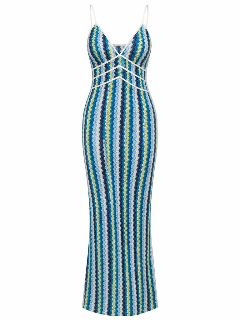 Maxikleid Waves, Gr. 36-40