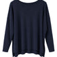 Pullover "Lina" dunkelblau, Gr. 38-46