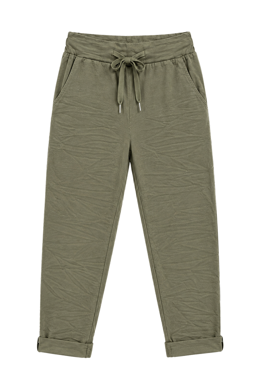 Joggpants „Comfy Days“ oliv, Gr. 36-42
