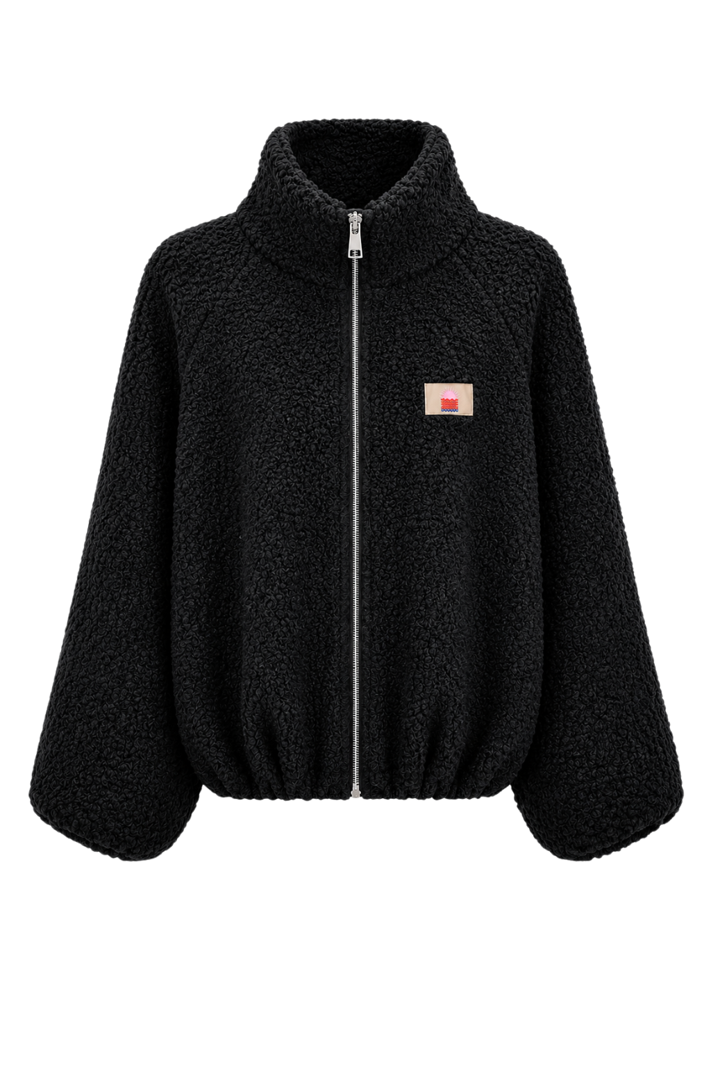 Teddy Jacke Love schwarz, Gr. 34-42