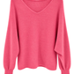 LIVIA – Oversize Feinstrick-Pullover pink, Gr. 36-42