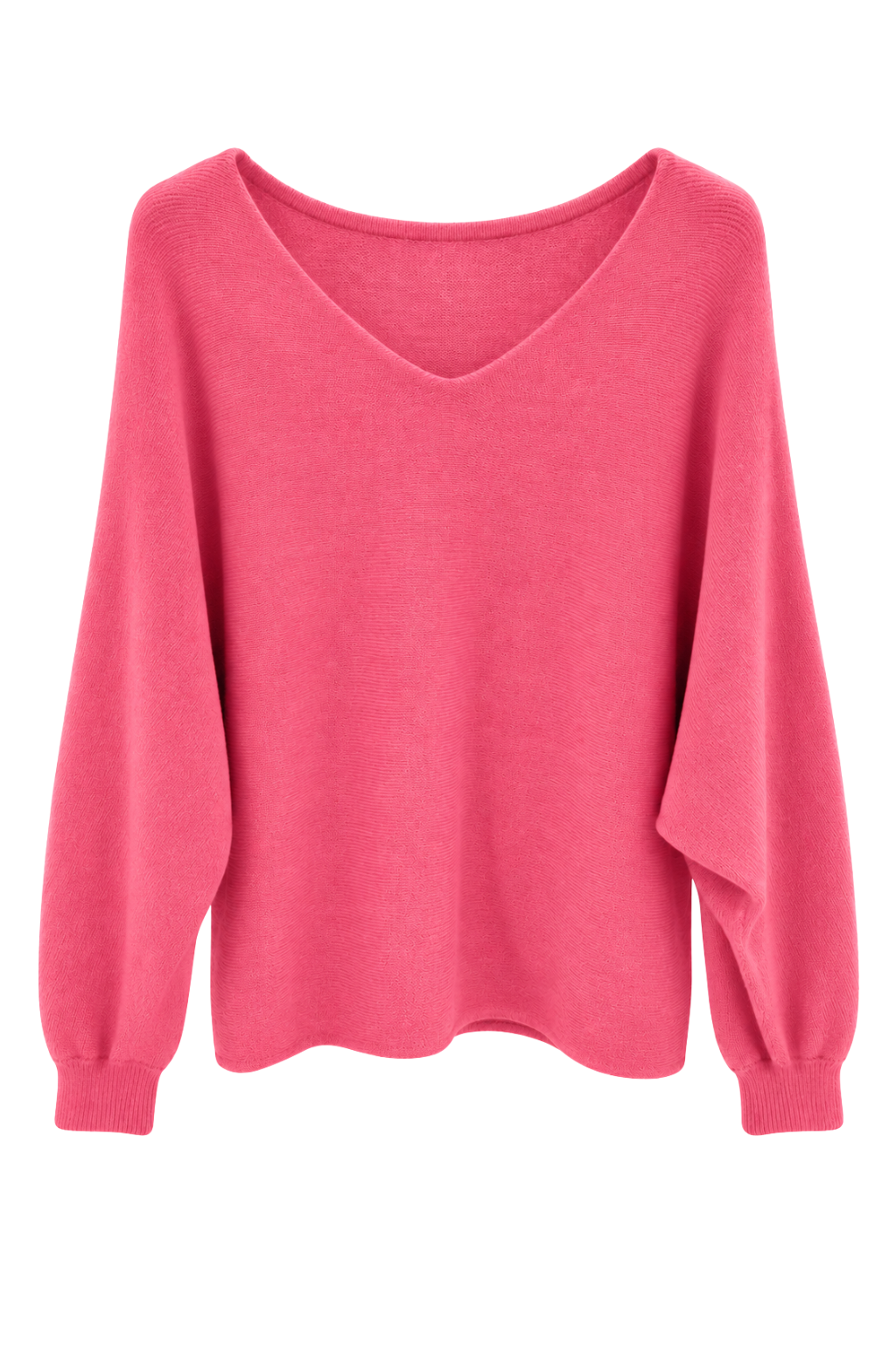 LIVIA – Oversize Feinstrick-Pullover pink, Gr. 36-42