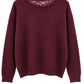 Kuscheliger Strickpullover mit Spitzenrücken, Gr. 34-44