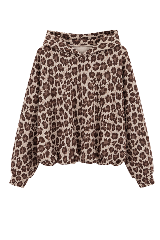 Leo Love Ballon Hoodie beige, Gr. 36-42