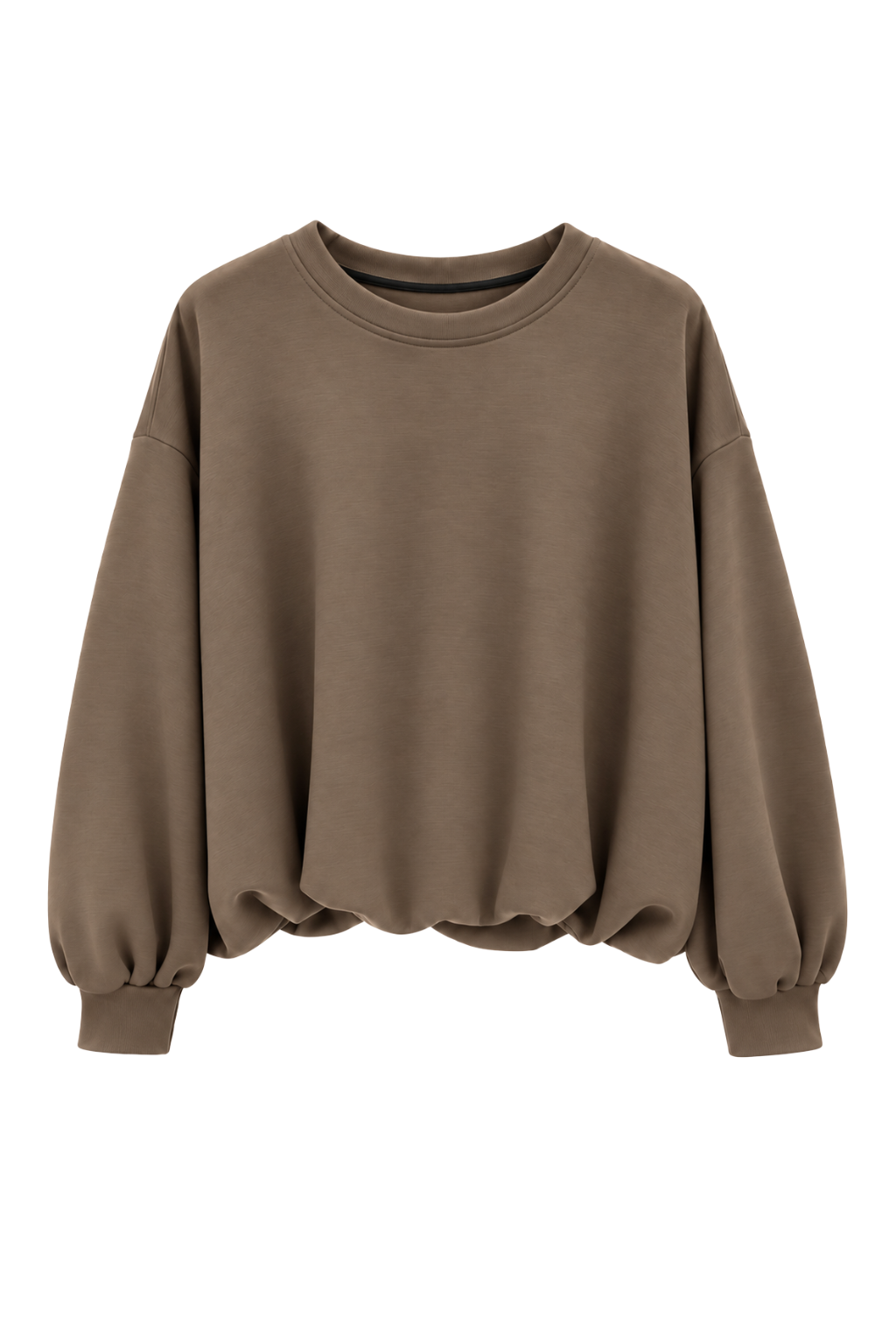 Ballon Pullover taupe, Gr. 36-42