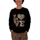 Strickpullover Leo-Love schwarz, Gr. 34-44