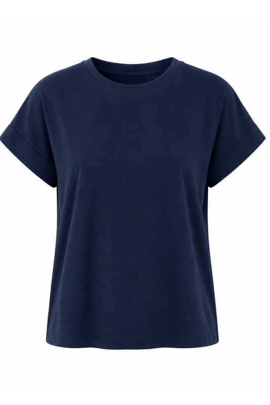 Shirt „Everyday Basic“ dunkelblau, Gr. 36-42