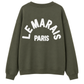 Sweatshirt "Le Marais" oliv, Gr. 36-44