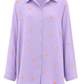 Musselinbluse Herzstück flieder, Gr. 38-44