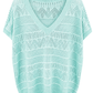 Strickshirt „Meeresbrise“ türkis, Gr. 34-42