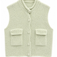 Strickweste mint, Gr. 38-46