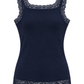 Lace Essential Top dunkelblau, Gr. 36-42