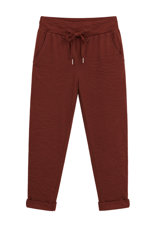 Joggpants „Comfy Days“ bordeaux, Gr. 36-42