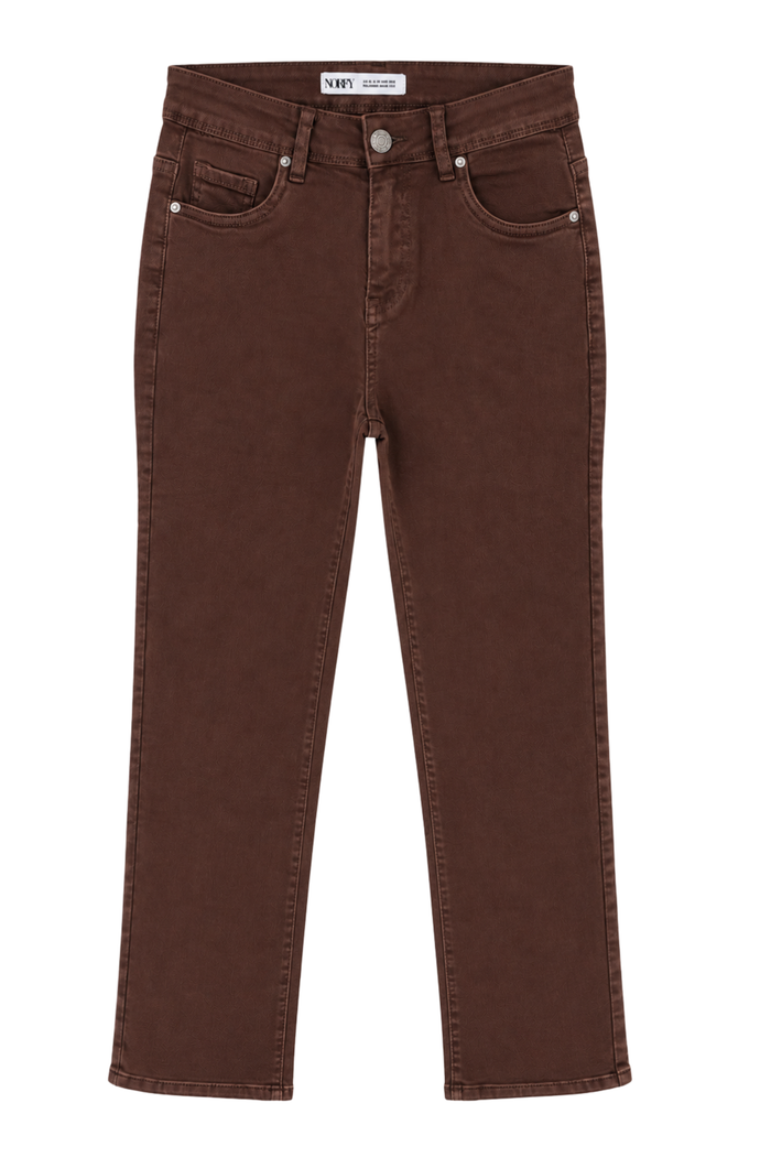 Power Stretch Straight Jeans schokobraun, Gr. 36-44