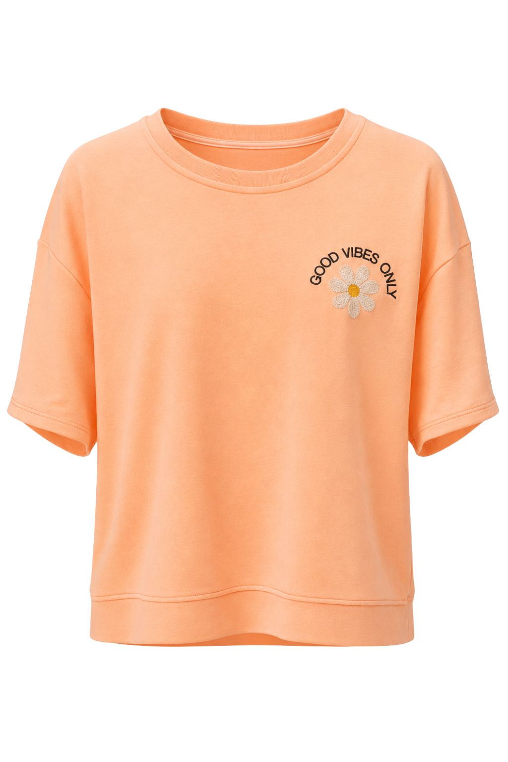 "Good vibes only" Set apricot