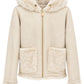Wendejacke creme, Gr. 36-42