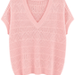Strickshirt „Meeresbrise“ rosa, Gr. 34-42